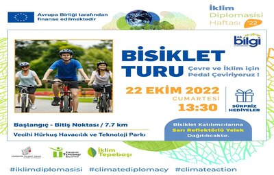 ÇEVRE VE İKLİM İÇİN PEDAL ÇEVİRİYORUZ